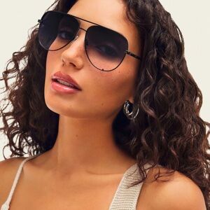 Quay High Key Aviator Sunglasses